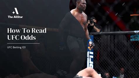How to read MMA Betting Odds .